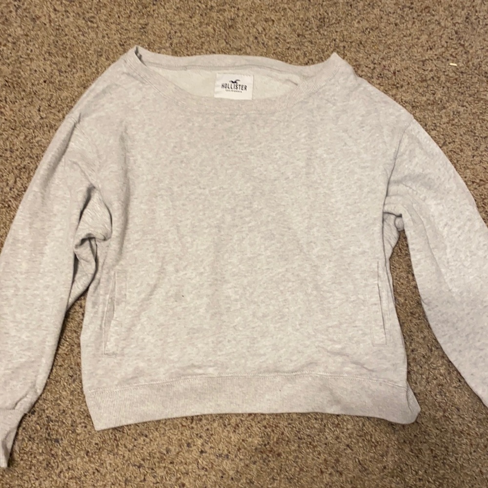 Hollis tee off the shoulder sweatshirt. Size small